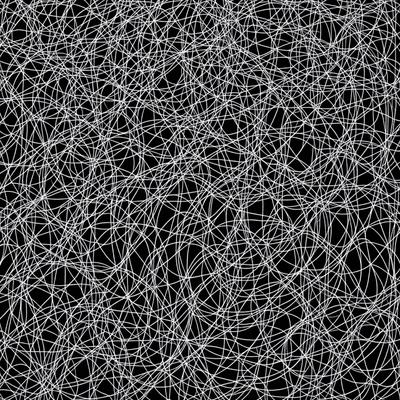 The primary subject of the image is a black and white pattern, which appears to be a digital art or illustration. The setting is a black background, and the visual style is a combination of a photo and a pattern. The dominant colors are black and white, creating a classic and timeless atmosphere.